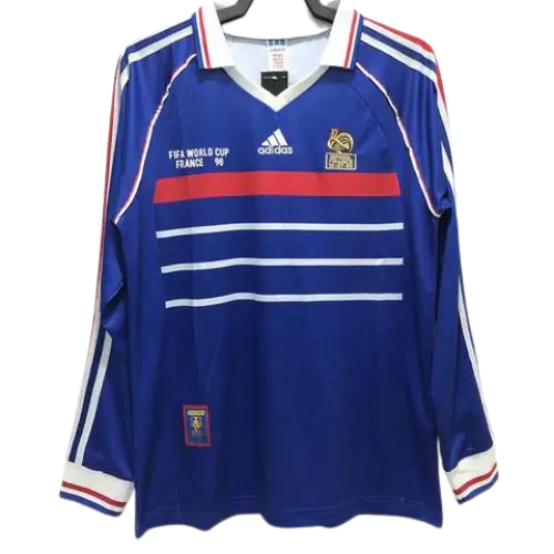 FRANCE 1998/99 HOME RETRO LONG-SLEEVED SHIRT