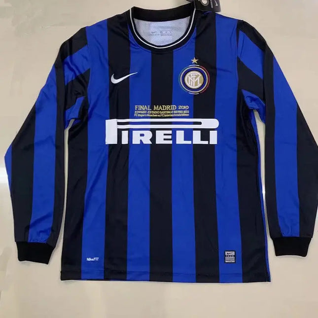 Maglia a Maniche Lunghe Retro Inter Home 2009/10_maglia_calcio_prezzo_basso_ L’OutfitdelCalcio.
