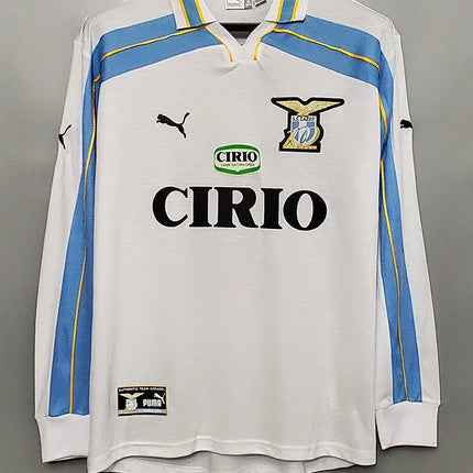 Lazio Away Retro Long-Sleeved Shirt 1998/99