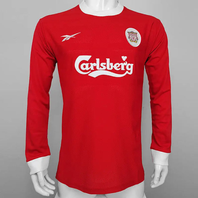 Maglia a Maniche Lunghe Retro Liverpool Home 1998/99_maglia_calcio_prezzo_basso_ L’OutfitdelCalcio.