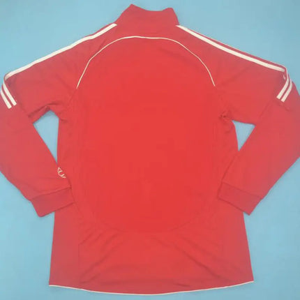 Long Sleeve Retro Liverpool Home Shirt 2006/07