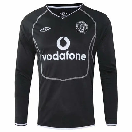 Retro Manchester United Away Long Sleeve Shirt 2000/01