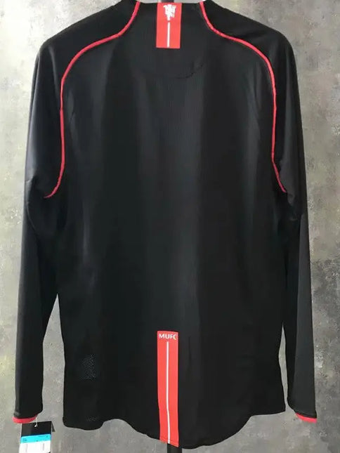 Maglia a Maniche Lunghe Retro Manchester United Trasferta 2007/08_maglia_calcio_prezzo_basso_ L’OutfitdelCalcio.