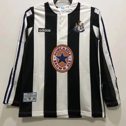Newcastle United 1995/96 Retro Long-Sleeve Home Shirt