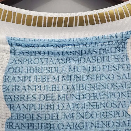 Argentina Home Maradona Commemorative Edition 2021/22 Jersey (National Teams)
