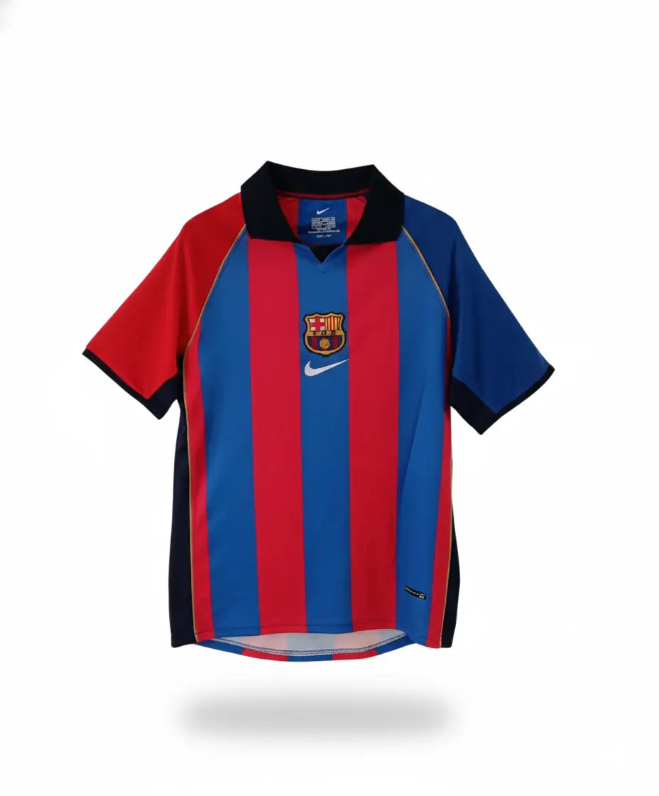 BARCELONA RETRO JERSEY 2001/02