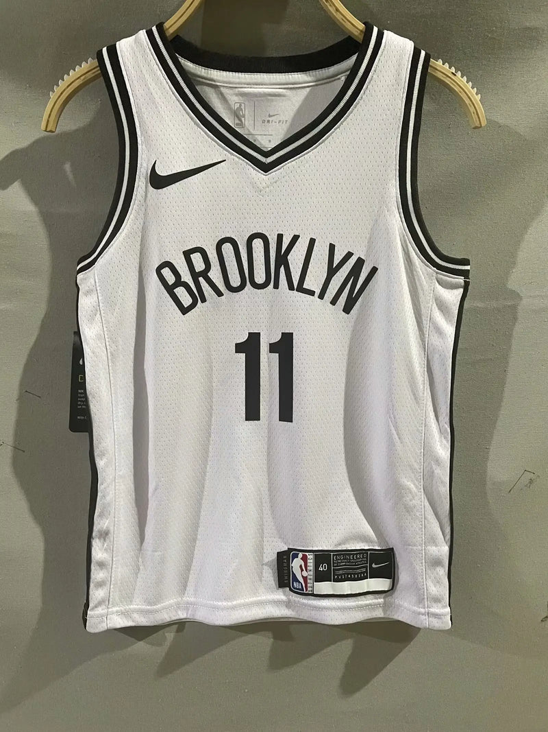 NBA White Jersey Kids Brooklyn Nets