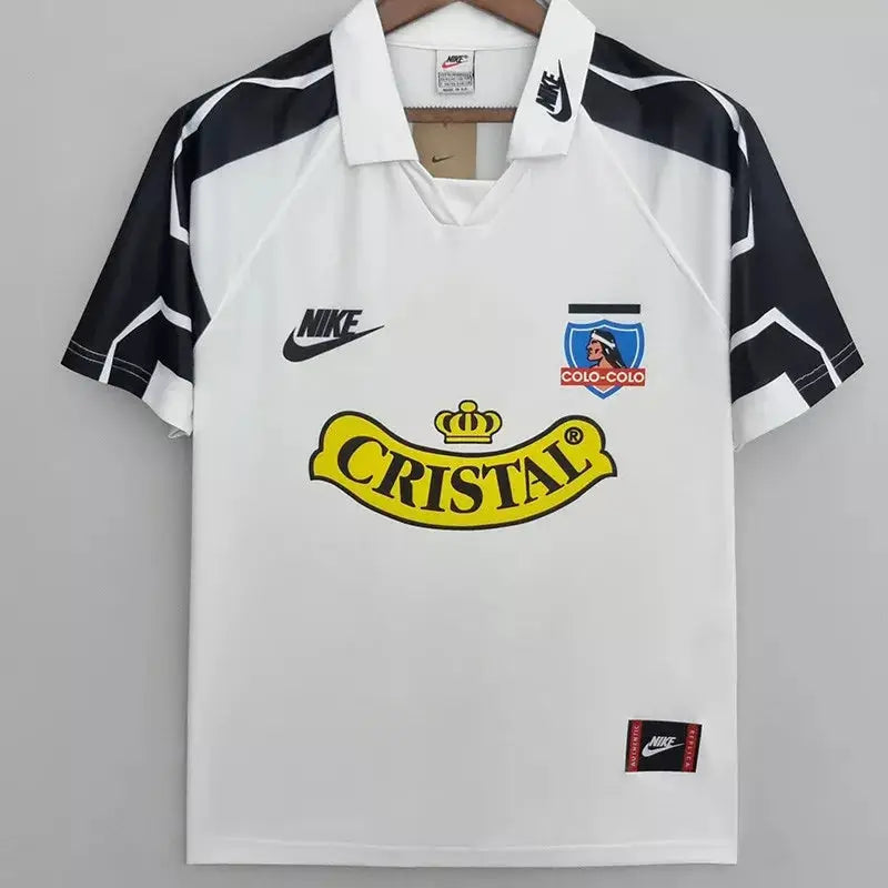 White Retro Colo-Colo Home Jersey 1995/96