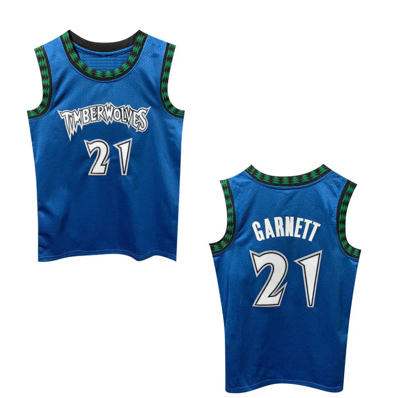 NBA Blue Kids' Minnesota Timberwolves Jersey