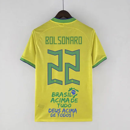 Brazil Home Shirt 2022/23 Special Edition Bolsonaro (National Teams)