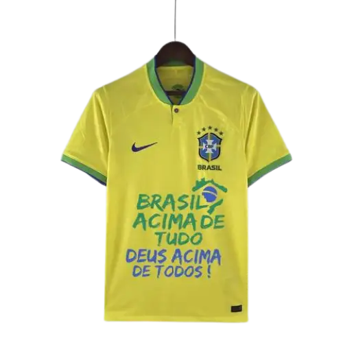 BRAZIL HOME SPECIAL EDITION BOLSONARO 2022/23 JERSEY