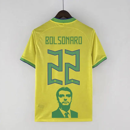 Brazil Home Special Edition Bolsonaro Jersey 2022/23 (National Teams)