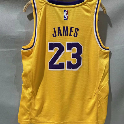 Kids' NBA Yellow Los Angeles Lakers Jersey