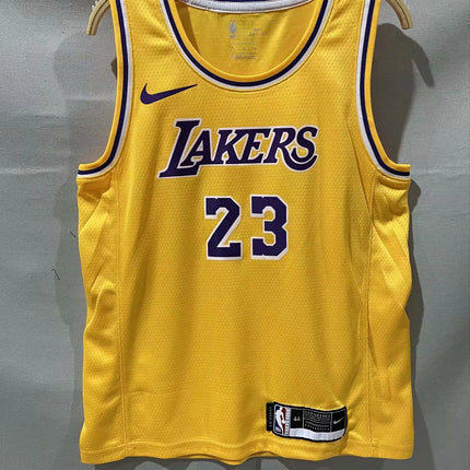 Kids' NBA Yellow Los Angeles Lakers Jersey