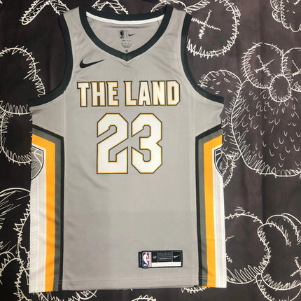NBA Retro Cleveland Cavaliers Gray Jersey 2018/19