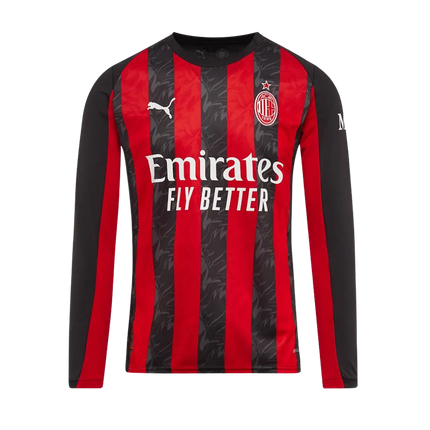 MILAN HOME LONG SLEEVE JERSEY 2025/26