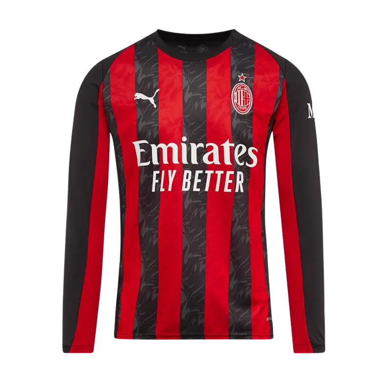 MILAN HOME JERSEY LONG SLEEVES 2025/26