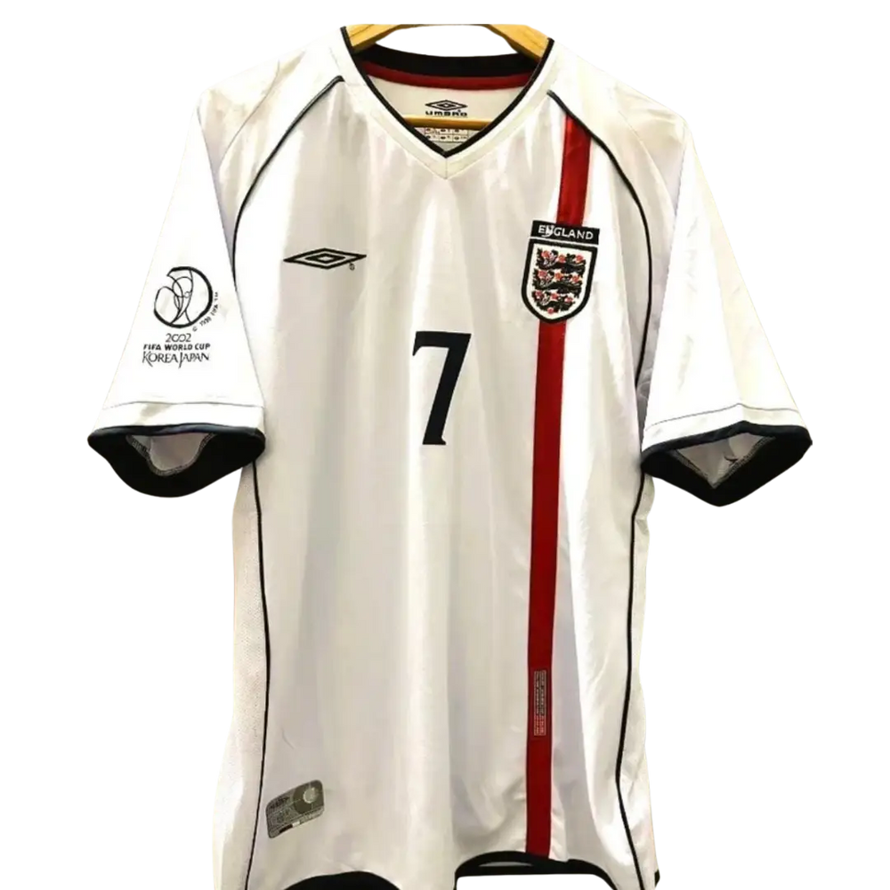 ENGLAND HOME JERSEY 2002