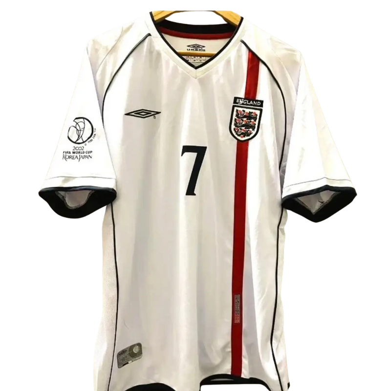 ENGLAND HOME JERSEY 2002