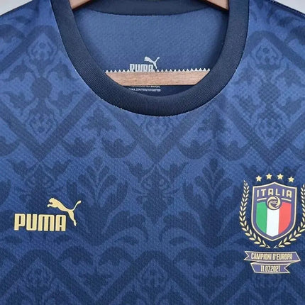 Italy Champions of Europe Royal Blue Jersey 2022/23 (National Teams)