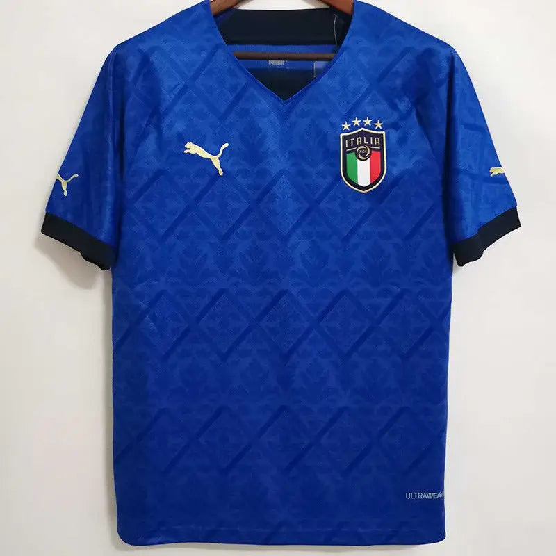 Italy Home Jersey 2021/22 (with XXXL Size and Kids' Size) (National Teams)