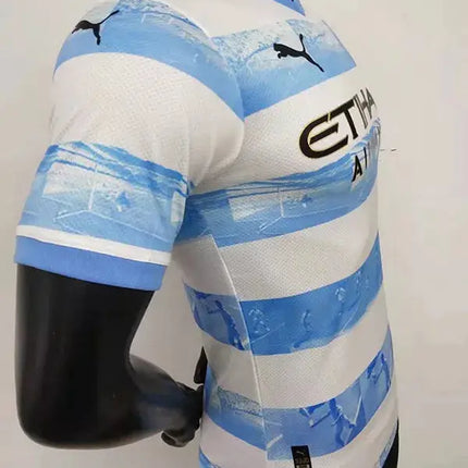 Manchester City Commemorative Edition "Agüero Goal 93:20" 2022/23 Jersey, (with XXXL and Kids' Sizes)