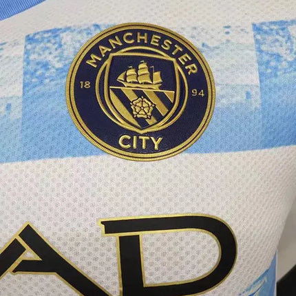 Manchester City Commemorative Edition "Agüero Goal 93:20" 2022/23 Jersey, (with XXXL and Kids' Sizes)