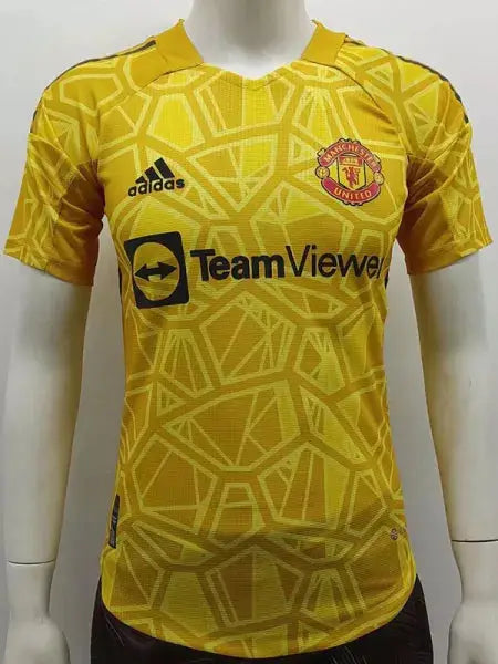 Manchester United Goalkeeper Jersey Yellow 2022/23