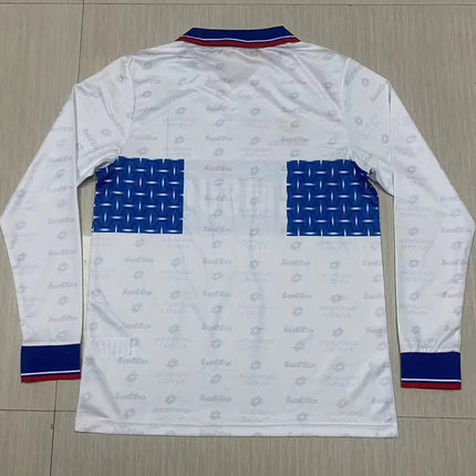 Long Sleeve Retro Universidad Catolica Home Jersey 1996/97