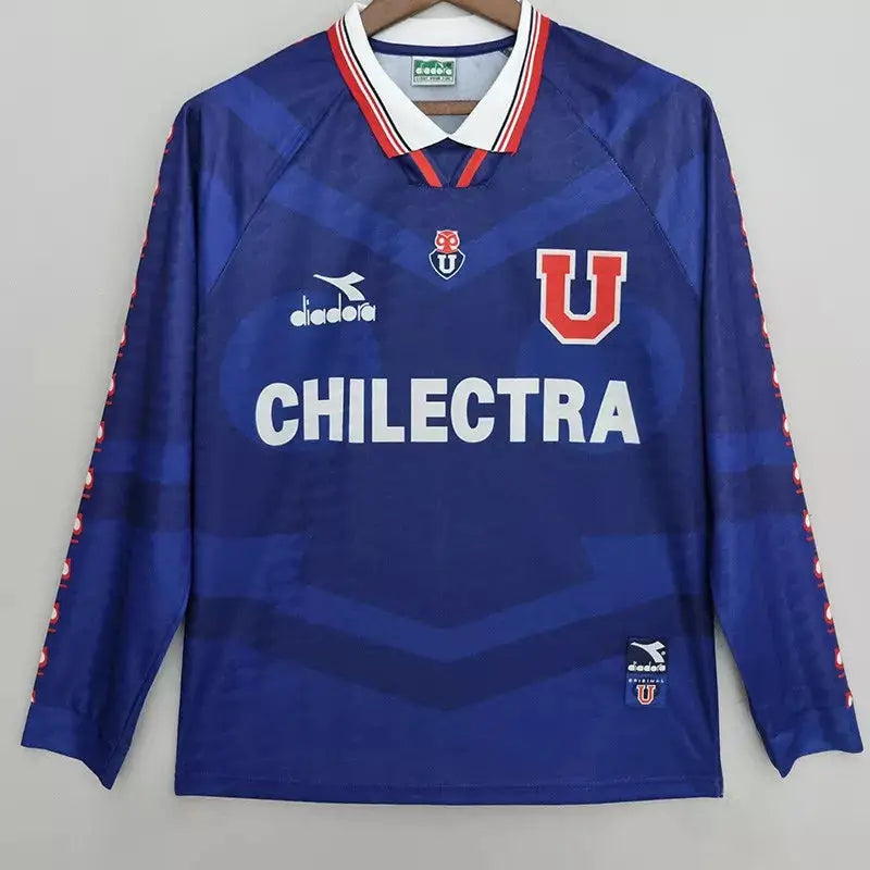 Retro Long Sleeve Shirt Universidad De Chile Home 1996/97