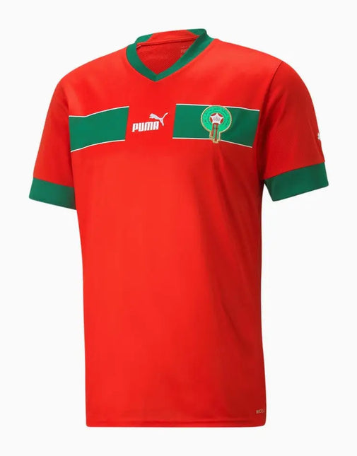 Maglia Marocco Home 2022/23 (Nazionali) ( con Taglia XXXL e Taglia Bambino )_maglia_calcio_prezzo_basso_ L’OutfitdelCalcio.