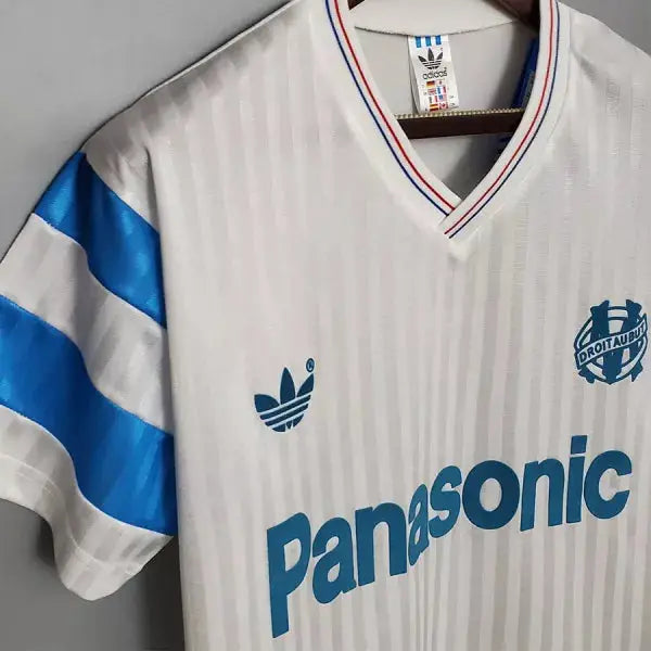 Maglia Marsiglia Retro Home 1990/91_maglia_calcio_prezzo_basso_ L’OutfitdelCalcio.