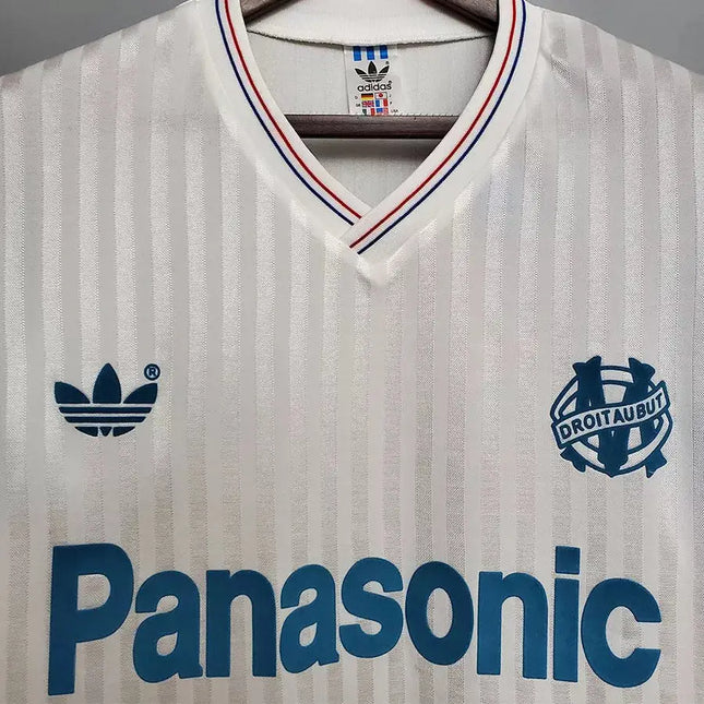 Maglia Marsiglia Retro Home 1990/91_maglia_calcio_prezzo_basso_ L’OutfitdelCalcio.