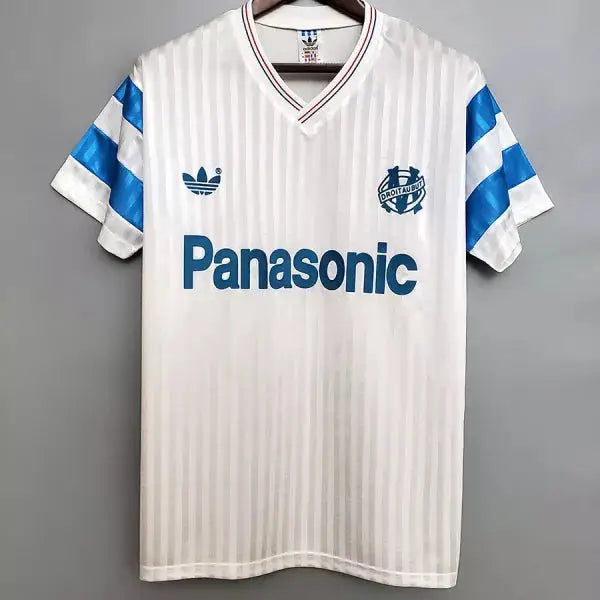 Maglia Marsiglia Retro Home 1990/91_maglia_calcio_prezzo_basso_ L’OutfitdelCalcio.