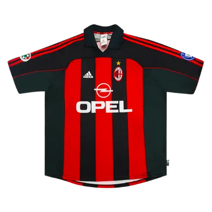 MILAN RETRO HOME JERSEY 2001/02