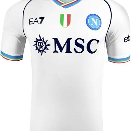 Napoli Euro Away Match Shirt White 2023/2024