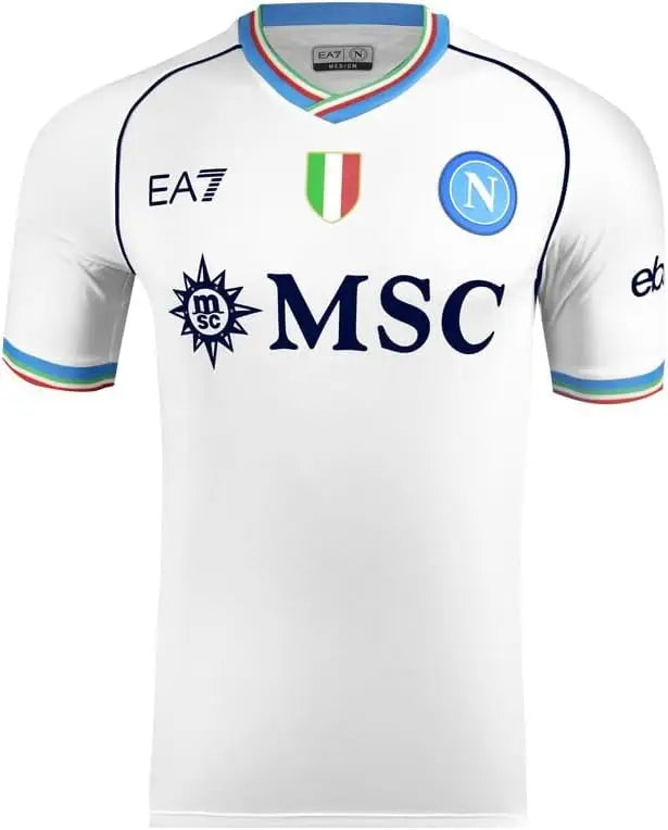 Napoli Euro Away Match Shirt White 2023/2024