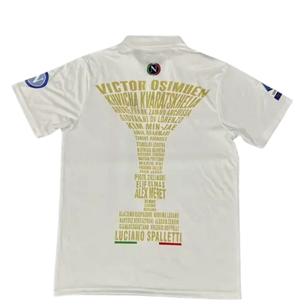 NAPOLI SCUDETTO JERSEY WHITE 22/23