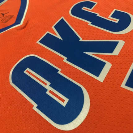 Oklahoma City 2021/22 Orange NBA Jersey