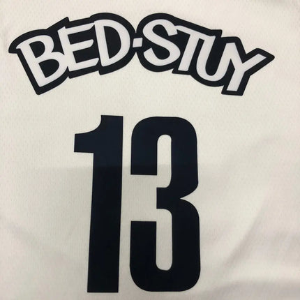 White NBA Jersey "BED-STUY" Brooklyn Nets 2021/22