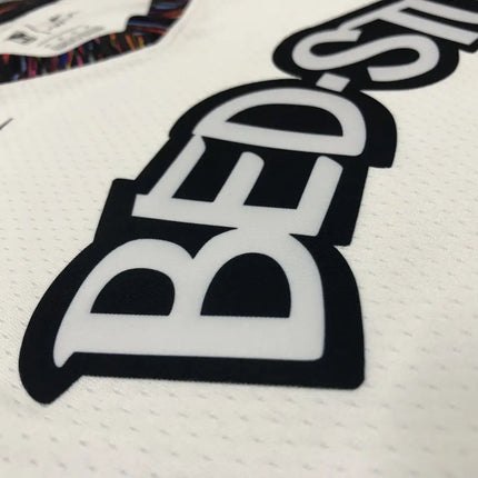 White NBA Jersey "BED-STUY" Brooklyn Nets 2021/22