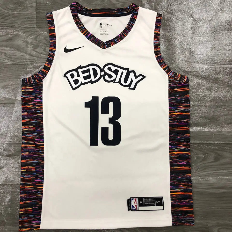 White NBA Jersey "BED-STUY" Brooklyn Nets 2021/22