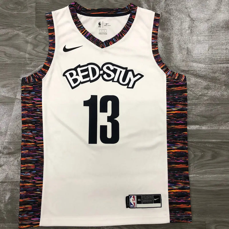 White NBA Jersey "BED-STUY" Brooklyn Nets 2021/22