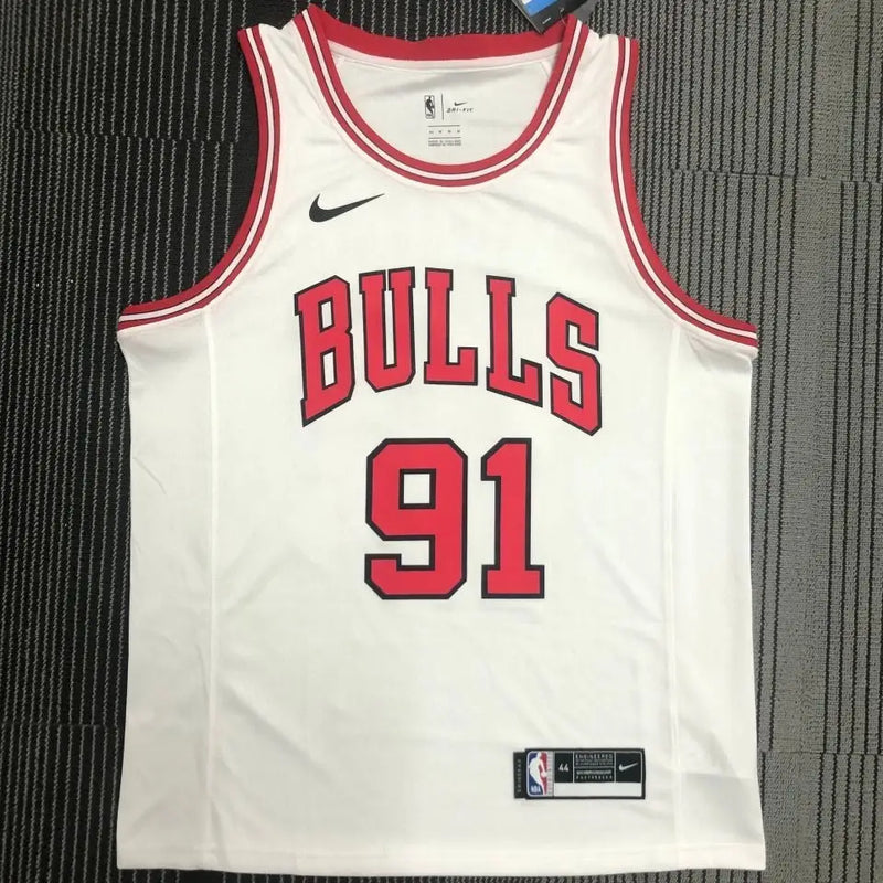 NBA White Chicago Bulls Jersey 2021/22