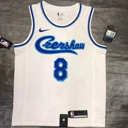 White NBA Jersey "Crenshaw" Lakers 2021/22