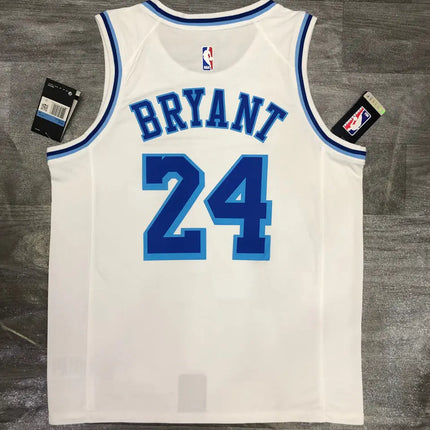 White NBA "Los Angeles" Lakers 2021/22 Jersey