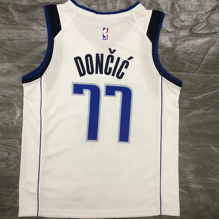 NBA White Dallas Mavericks Jersey 2021/22