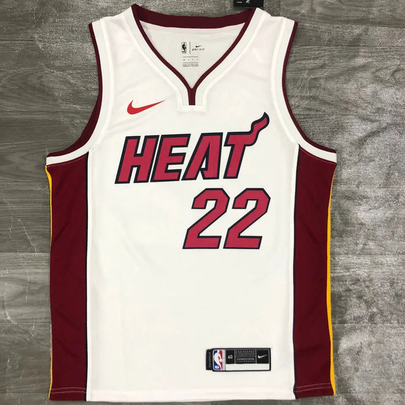 White NBA Miami Heat Jersey 2021/22