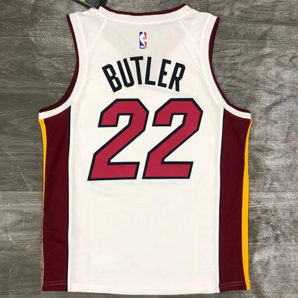White NBA Miami Heat Jersey 2021/22