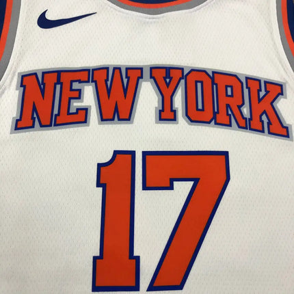 White NBA New York Knicks Jersey 2021/22